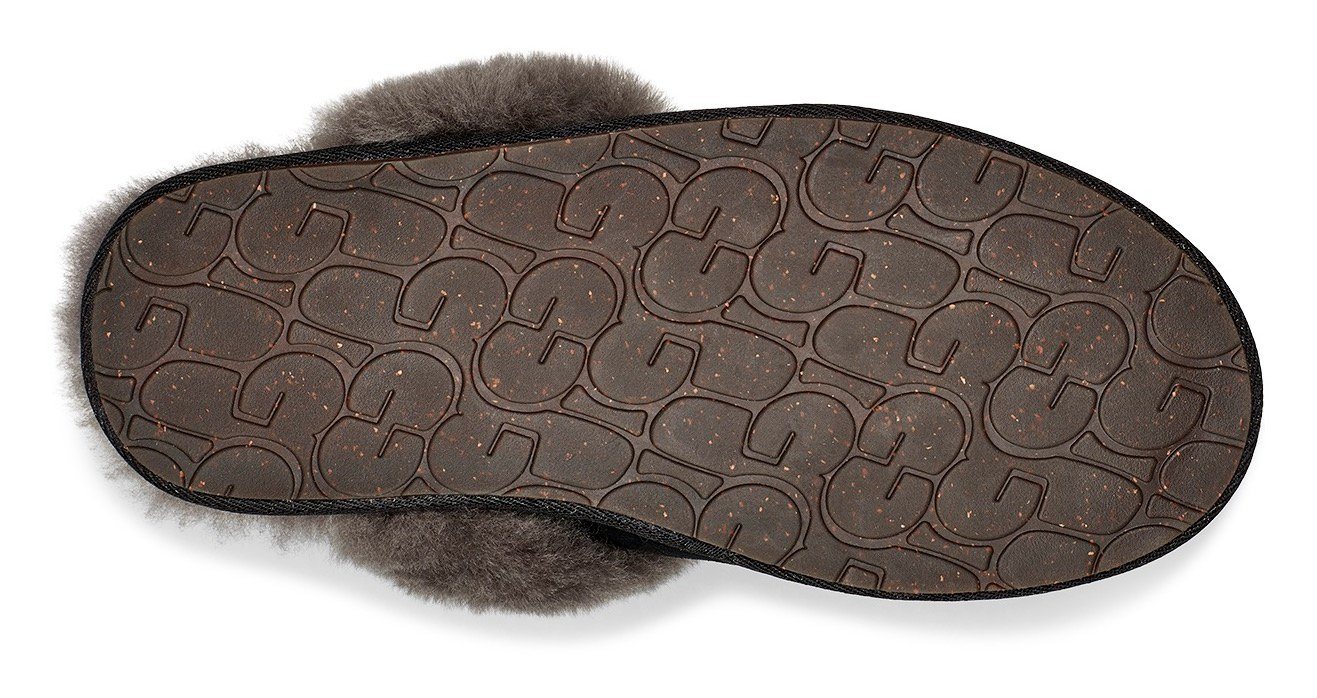 UGG Scuffette II Hausschuh Homeslippers, Hausschuh mit kuscheligem Fellimitat-Kragen – Bild 4 von 5