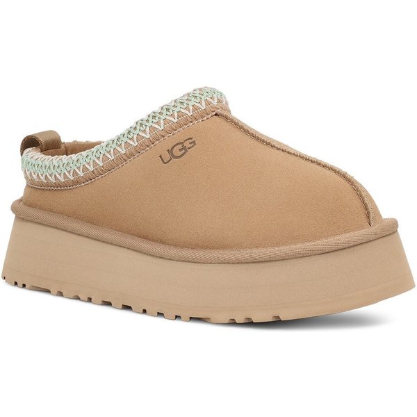 UGG TAZZ Hausschuh Clogs, Homeslippers, Pantoffel mit Textilband im Boho-Look