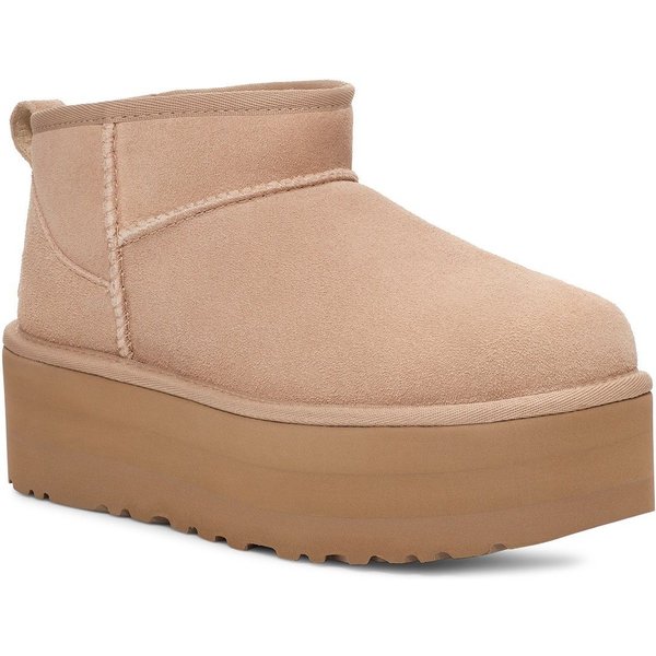 UGG Unisex, Classic Ultra Mini Platform Winterboots Plateaboots, Schlupfstiefel mit Plateausohle