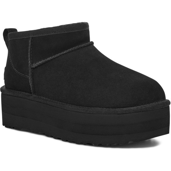 UGG Unisex, Classic Ultra Mini Platform Winterboots Plateaboots, Schlupfstiefel mit Plateausohle