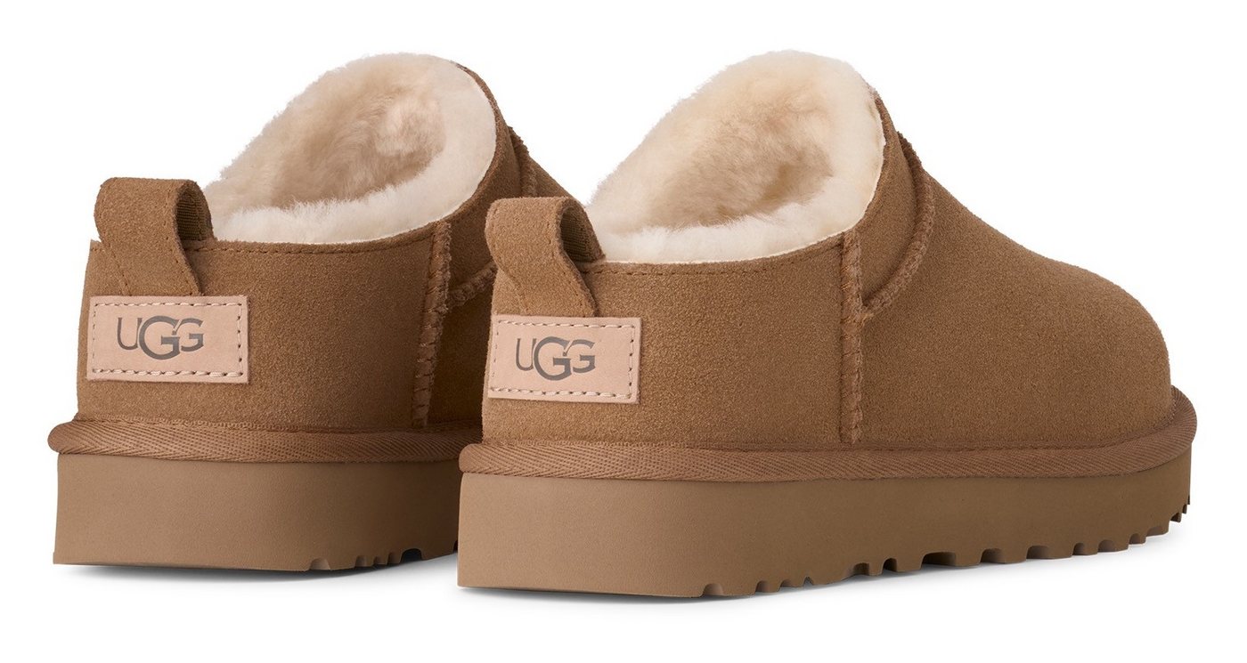UGG Unisex CLASSIC MICRO Clog Homeslippers, Pantoffel, Schlupfschuh im neuen Design – Bild 4 von 5