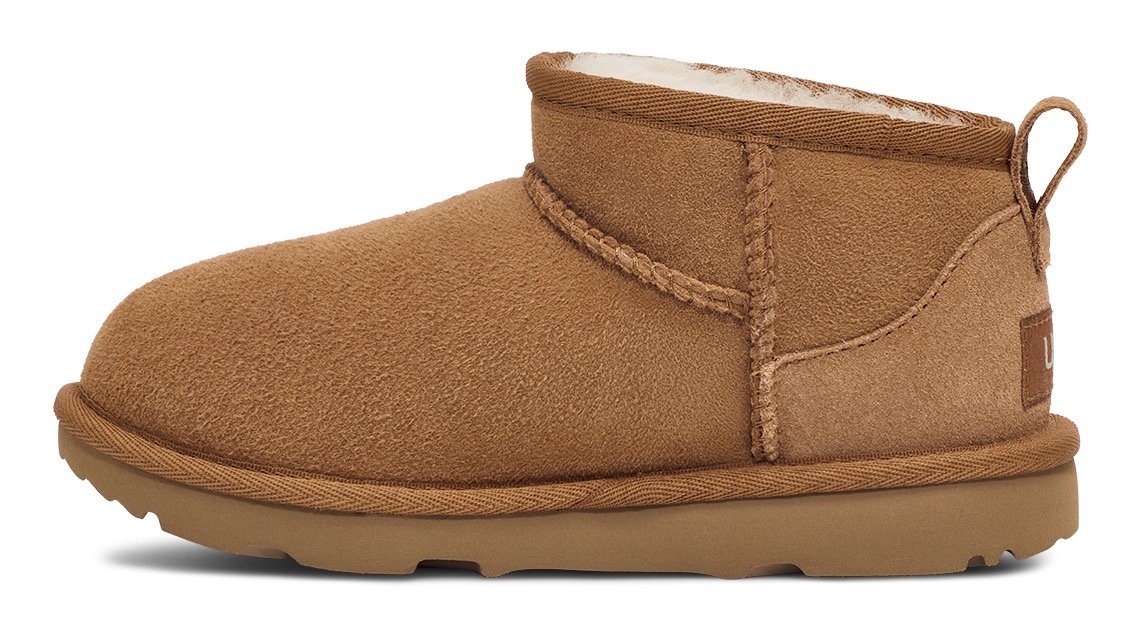 UGG UNISEX, Classic Ultra Mini Winterboots, Schlupfstiefel, Winterstiefel, Boots mit Lammfellfutter – Bild 5 von 5