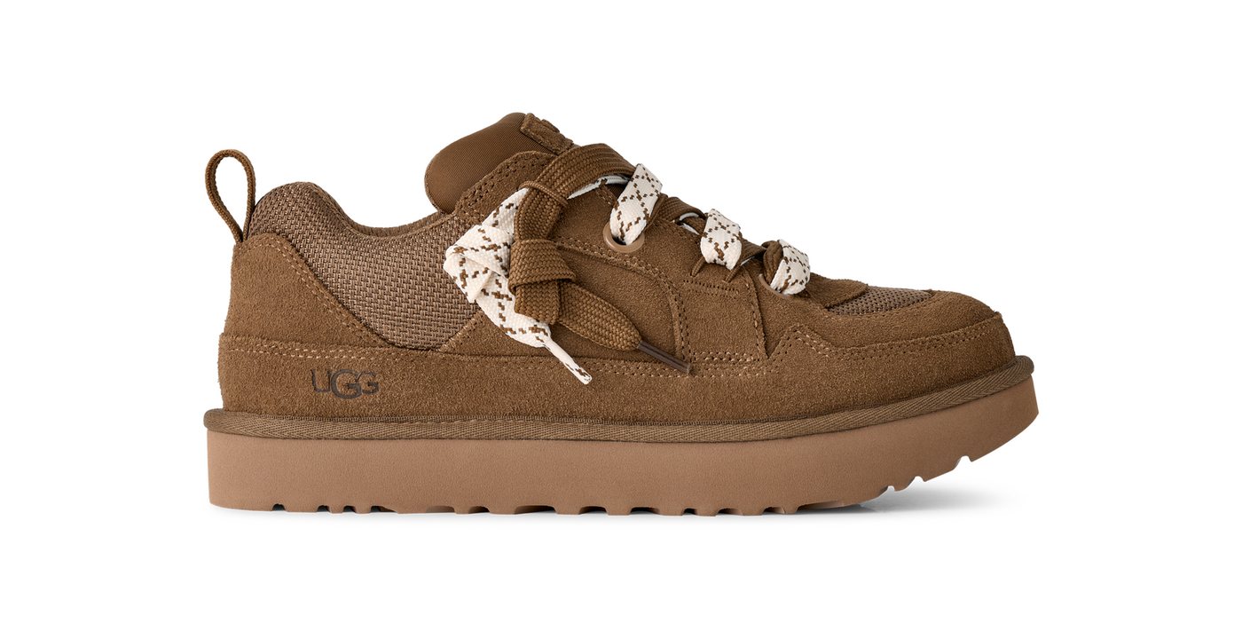 UGG Unisex LO LOWMEL Sneaker, Halbschuh, Schnürschuh Freizeitschuh mit trendiger Laufsohle – Bild 4 von 5