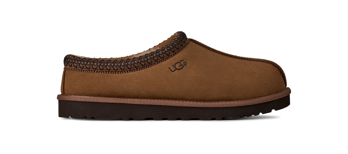 UGG Unisex TASMAN II Hausschuh Mule, Sabot, Schlupfschuh mit Textil-Einfass – Bild 5 von 5