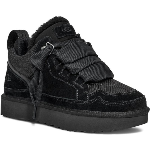 UGG W LOWMEL Sneaker Midcut Sneaker, Schnürschuh mit gepolstertem Schaftrand