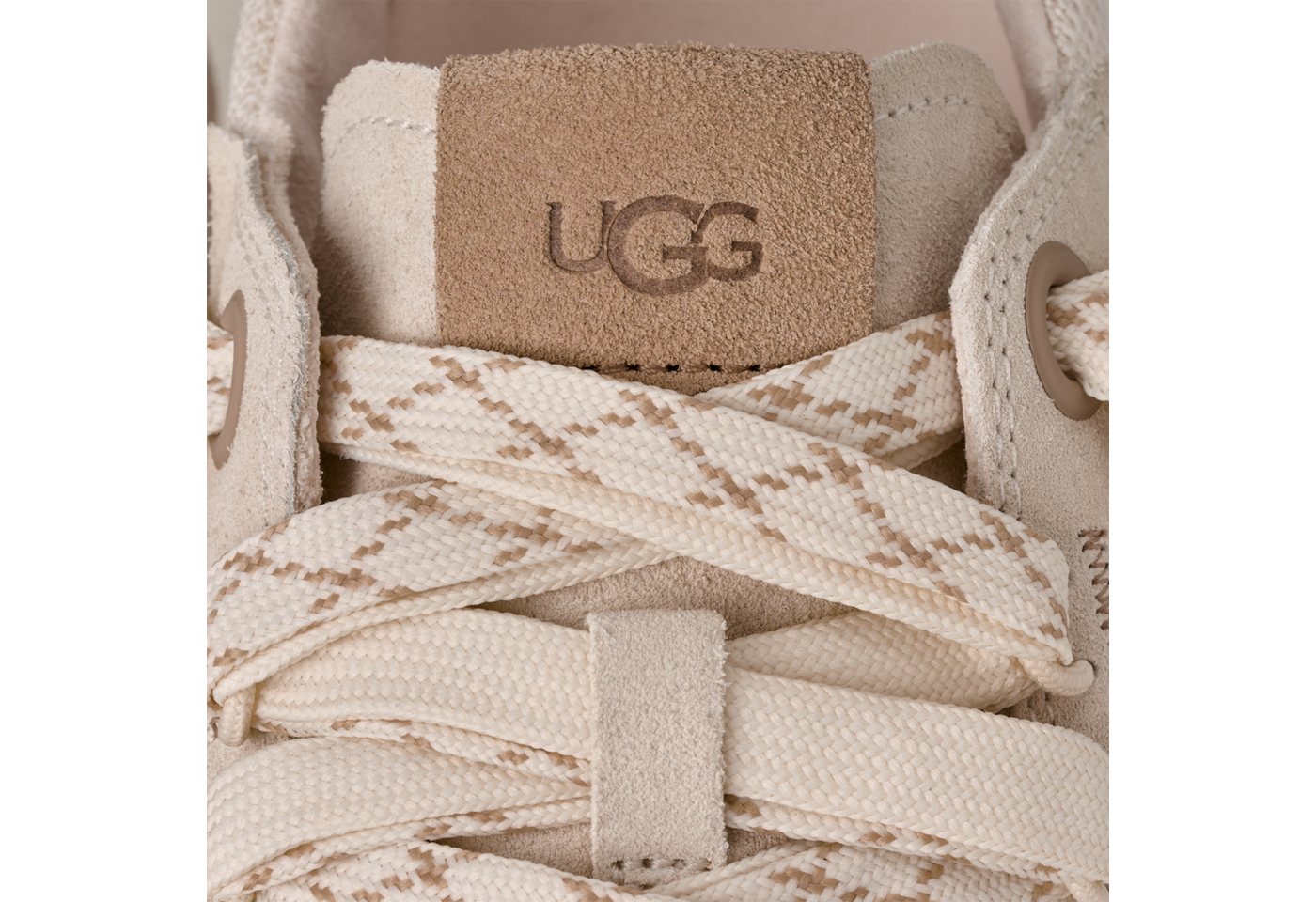 UGG W MINIMEL Sneaker Halbschuh, Low Profile Schnürer mit praktischer Anziehlasche – Bild 2 von 5
