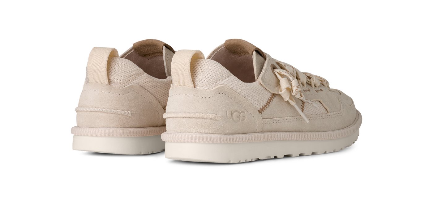 UGG W MINIMEL Sneaker Halbschuh, Low Profile Schnürer mit praktischer Anziehlasche – Bild 4 von 5