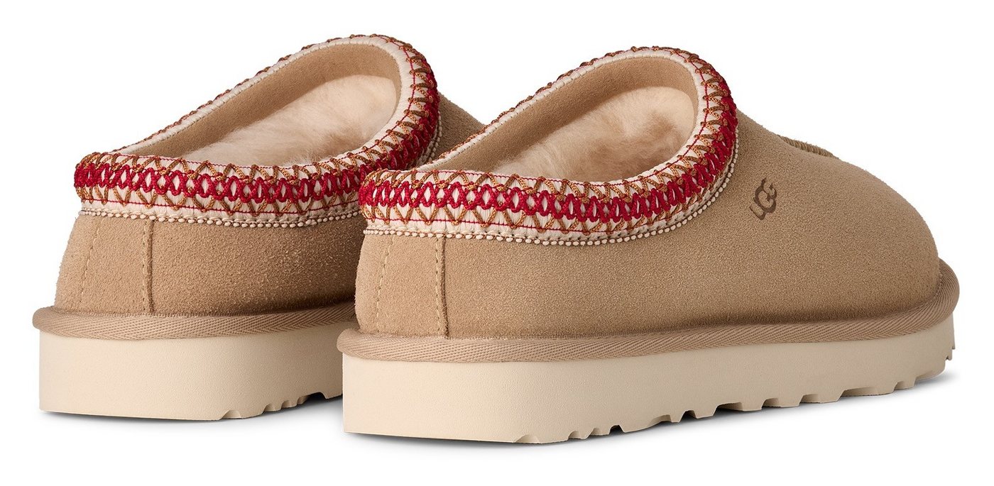 UGG W TASMAN II Slipper Homeslipper, Schlupfschuh, Clog mit Textilband verziert – Bild 3 von 5