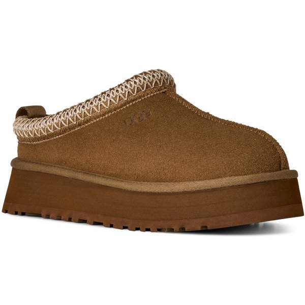 UGG W TAZZ II Slipper Pantoffel, Schlupfschuh, Mule mit Textilborde im Ethno-Look