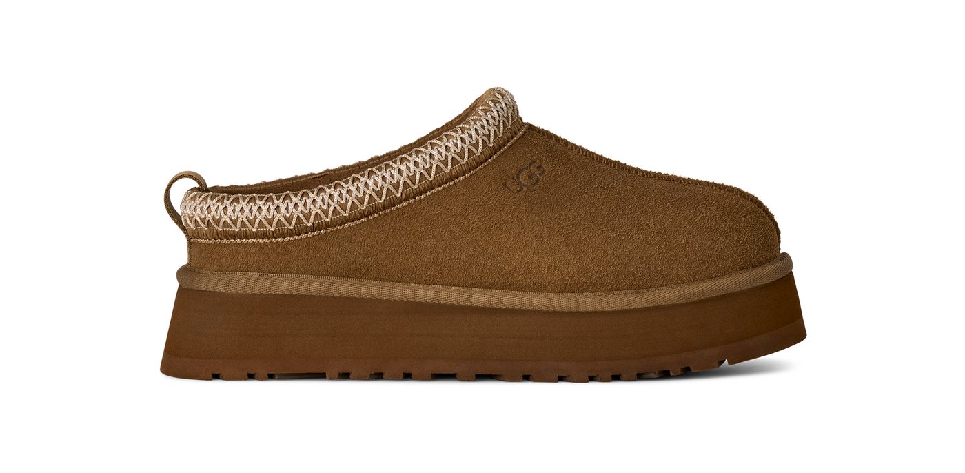 UGG W TAZZ II Slipper Pantoffel, Schlupfschuh, Mule mit Textilborde im Ethno-Look – Bild 5 von 5