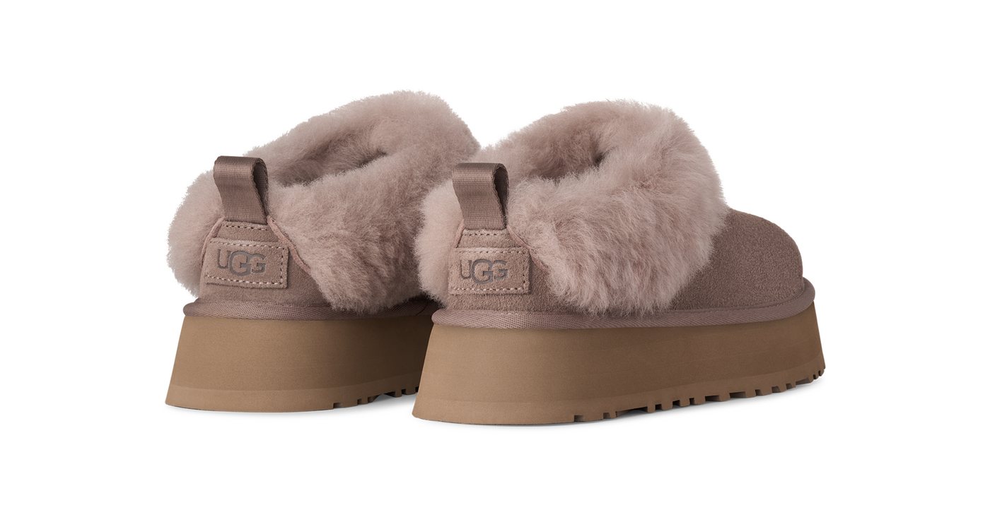 UGG W TAZZELLE Schlupfboots Mule, Schlupfschuh, Micro Boots mit Lammfell-Kragen – Bild 3 von 5