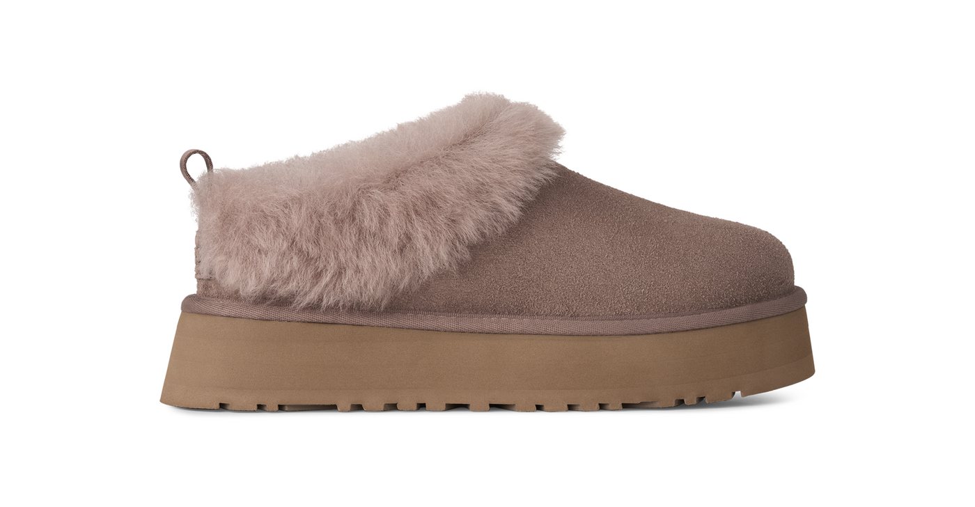 UGG W TAZZELLE Schlupfboots Mule, Schlupfschuh, Micro Boots mit Lammfell-Kragen – Bild 5 von 5