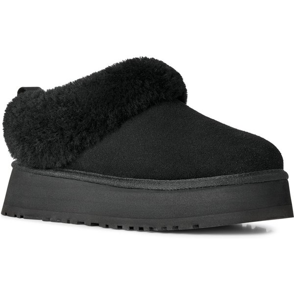 UGG W TAZZELLE Schlupfboots Mule, Schlupfschuh, Micro Boots mit Lammfell-Kragen