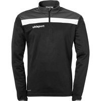 UHLSPORT 1/4 ZIP TOP OFFENSE 23, Größe XXL in Schwarz