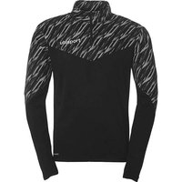 UHLSPORT 1/4 ZIP TOP Progressive 28, Größe S in Schwarz