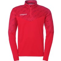 UHLSPORT 1/4 ZIP TOP Progressive 28, Größe XXL in Rot