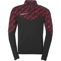 UHLSPORT 1/4 ZIP TOP Progressive 28, Größe 3XL in Schwarz