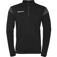 UHLSPORT 1/4 ZIP TOP Squad 27, Größe XXL in Schwarz