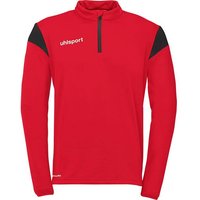 UHLSPORT 1/4 ZIP TOP Squad 27, Größe XL in Rot