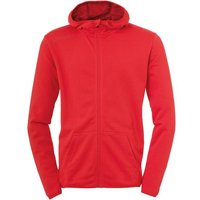 UHLSPORT Kapuzenjacke ESSENTIAL HOOD, Größe 4XL in Rot