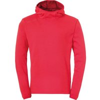 UHLSPORT Kapuzenpullover ESSENTIAL, Größe M in Rot