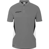 UHLSPORT POLO SHIRT Equipe 29, Größe 4XL in Grau