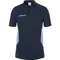 UHLSPORT POLO SHIRT Equipe 29, Größe M in Blau
