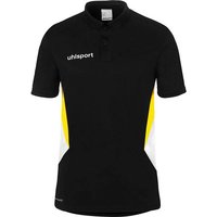 UHLSPORT POLO SHIRT Equipe 29, Größe 5XL in Schwarz