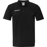 UHLSPORT POLO SHIRT Essential, Größe XL in Schwarz