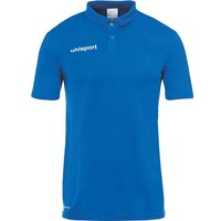 UHLSPORT POLO SHIRT ESSENTIAL POLY, Größe XXL in Blau