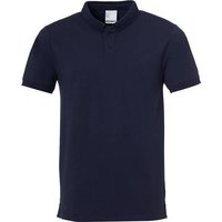 UHLSPORT POLO SHIRT Essential Prime, Größe M in Blau