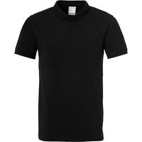 UHLSPORT POLO SHIRT Essential Prime, Größe L in Schwarz