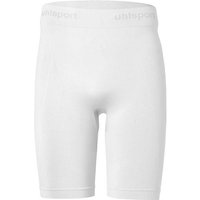 UHLSPORT Short Tights Performance Pro Kids, Größe 140 in Weiß