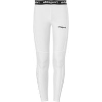 UHLSPORT Tights DISTINCTION PRO LONG, Größe M in Weiß