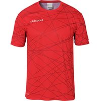 UHLSPORT Trainings-T-Shirt Prediction, Größe XXL in Rot