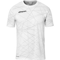 UHLSPORT Trainings-T-Shirt Prediction, Größe XXL in Weiß