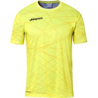 UHLSPORT Trainings-T-Shirt Prediction, Größe S in Gelb