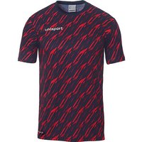 UHLSPORT Trainings-T-Shirt Progressive 28, Größe M in Blau