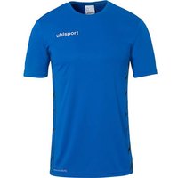 UHLSPORT Trainings-T-Shirt Progressive 28 Poly, Größe 3XL in Blau