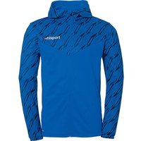 UHLSPORT Trainingsjacke Progressive 28 Multi Hood, Größe M in Blau