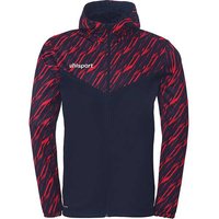 UHLSPORT Trainingsjacke Progressive 28 Multi Hood, Größe L in Blau