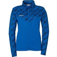 UHLSPORT Trainingsjacke Progressive 28 Poly Women, Größe XXL in Blau