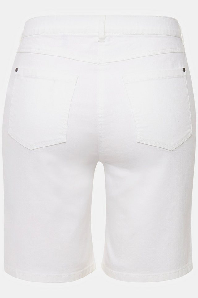 Ulla Popken Bermudas Jeansbermuda Mandy 5-Pocket-Form Komfortbund – Bild 4 von 5