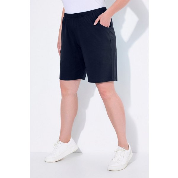Ulla Popken Bermudas Jerseyshorts Taschen Elastikbund