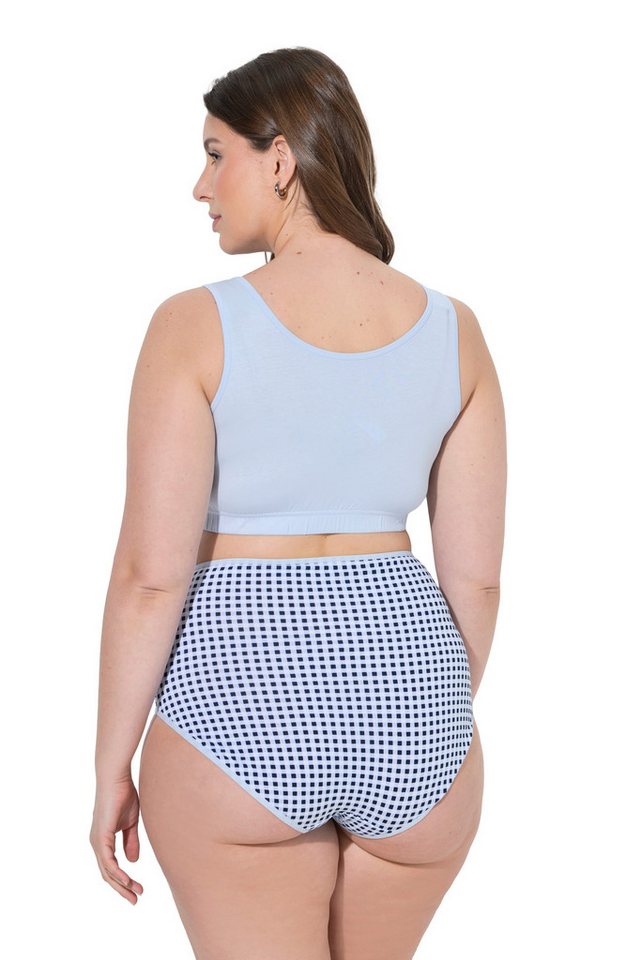 Ulla Popken Bustier Bustiers 2er-Pack Herzen/uni – Bild 3 von 4