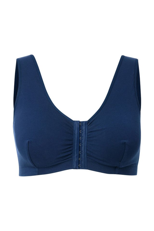 Ulla Popken Bustier Bustier Vorderverschluss Baumwollqualität – Bild 2 von 5