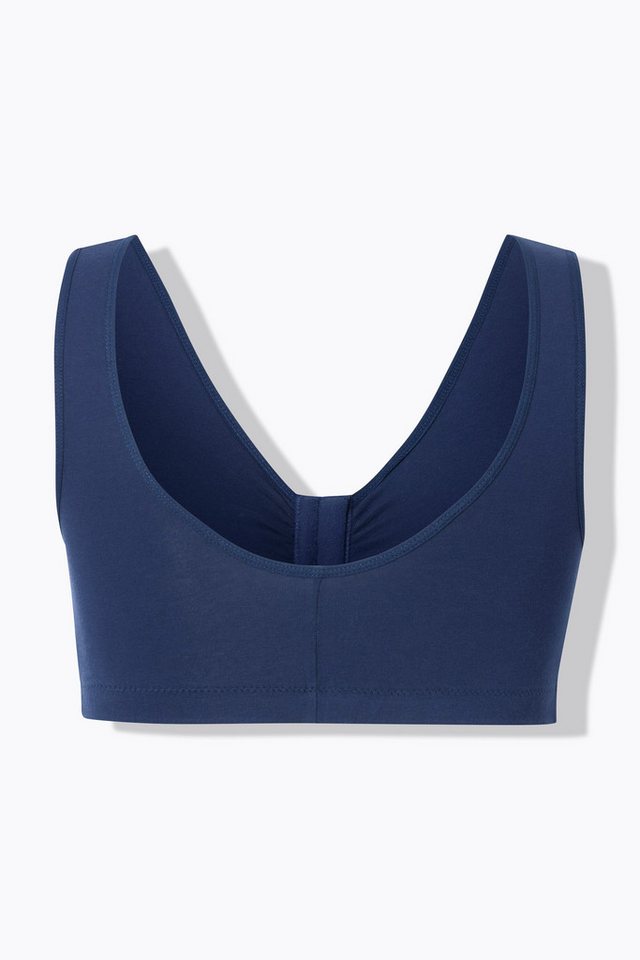 Ulla Popken Bustier Bustier Vorderverschluss Baumwollqualität – Bild 4 von 5