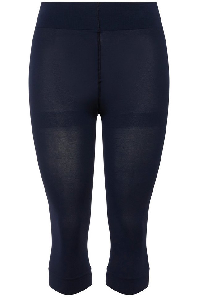 Ulla Popken Feinstrumpfhose Strumpf-Capri blickdicht Oberschenkel-Schutz – Bild 2 von 3