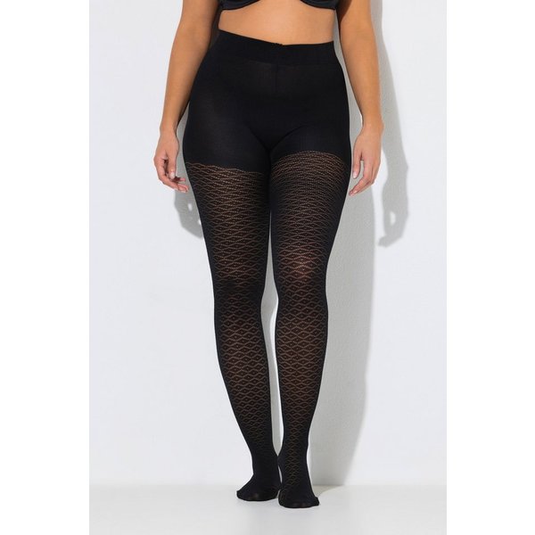Ulla Popken Feinstrumpfhose Strumpfhose gemustert
