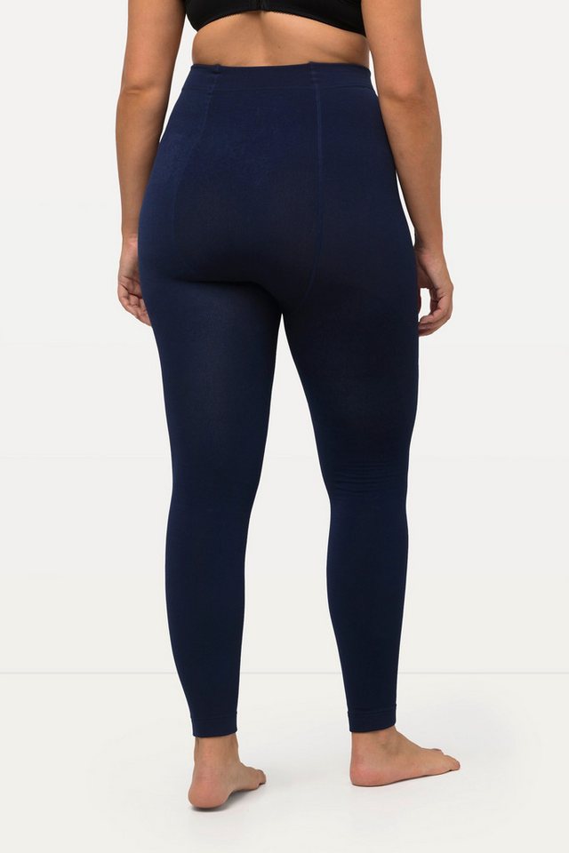 Ulla Popken Feinstrumpfhose Thermo-Strumpfleggings Elastikbund – Bild 3 von 5